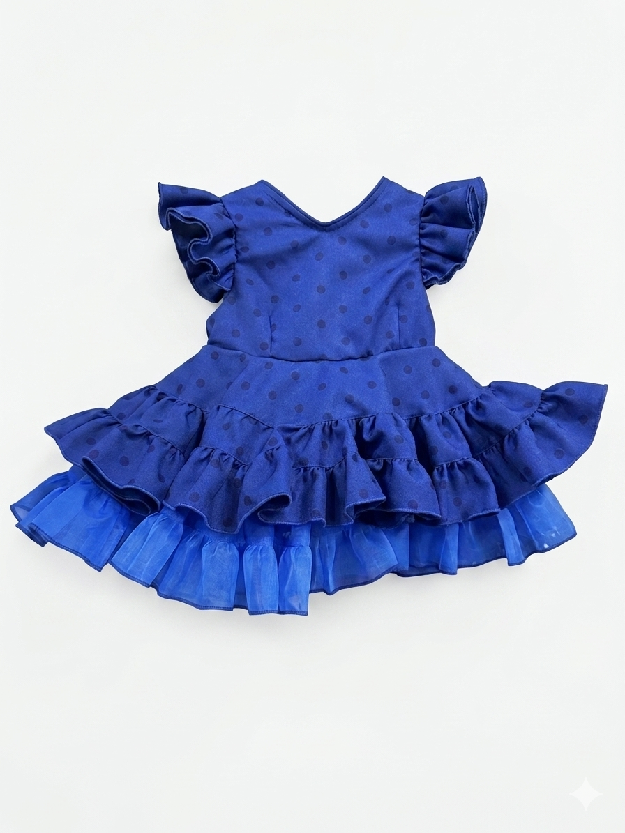 Traje flamenca corto infantil