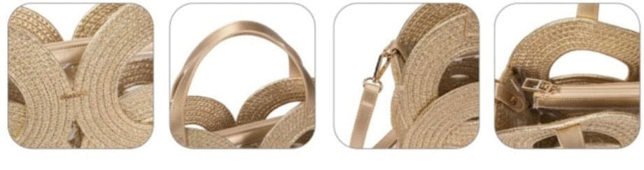 Bolso Rafia Doble