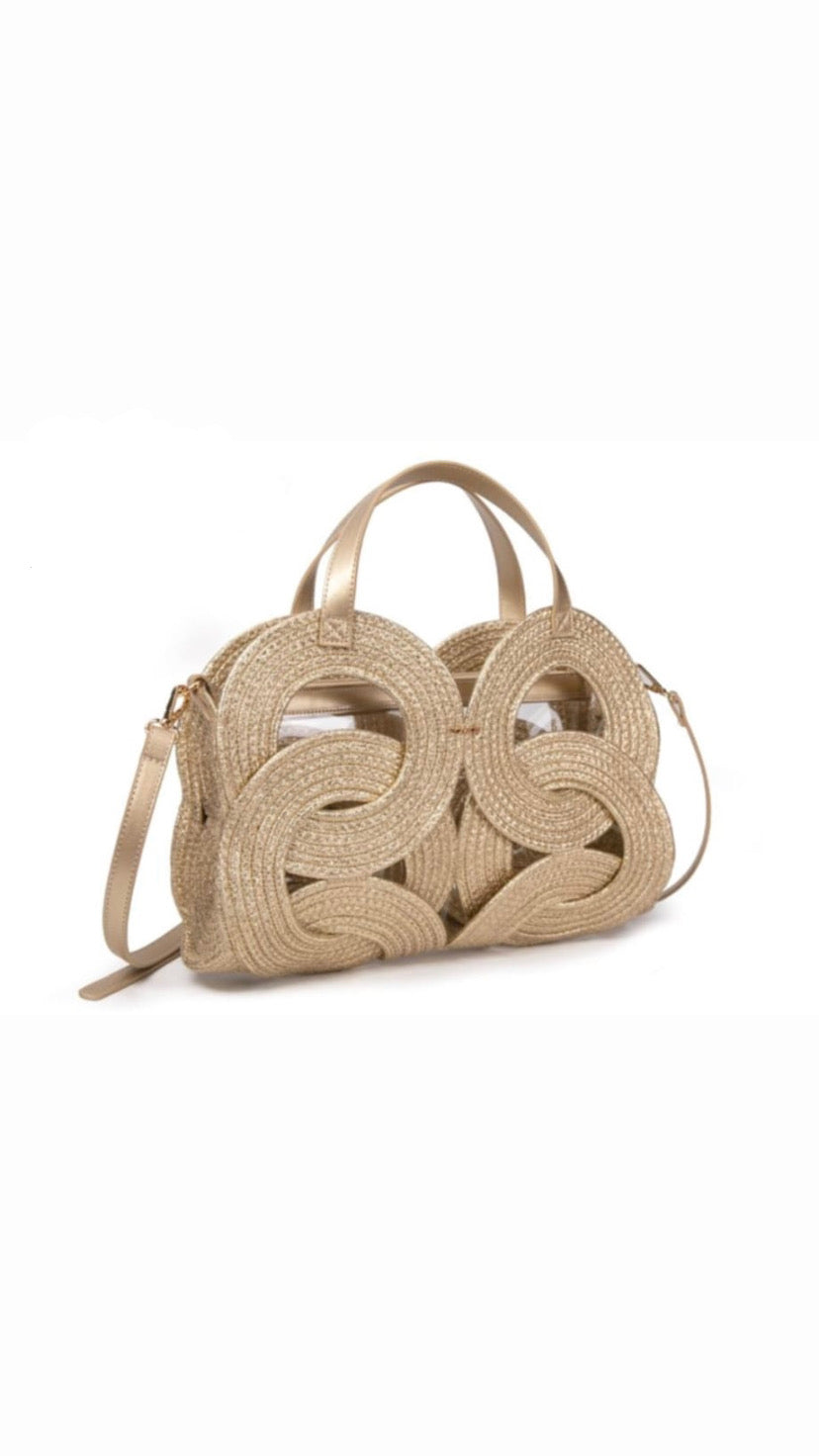 Bolso Rafia Doble