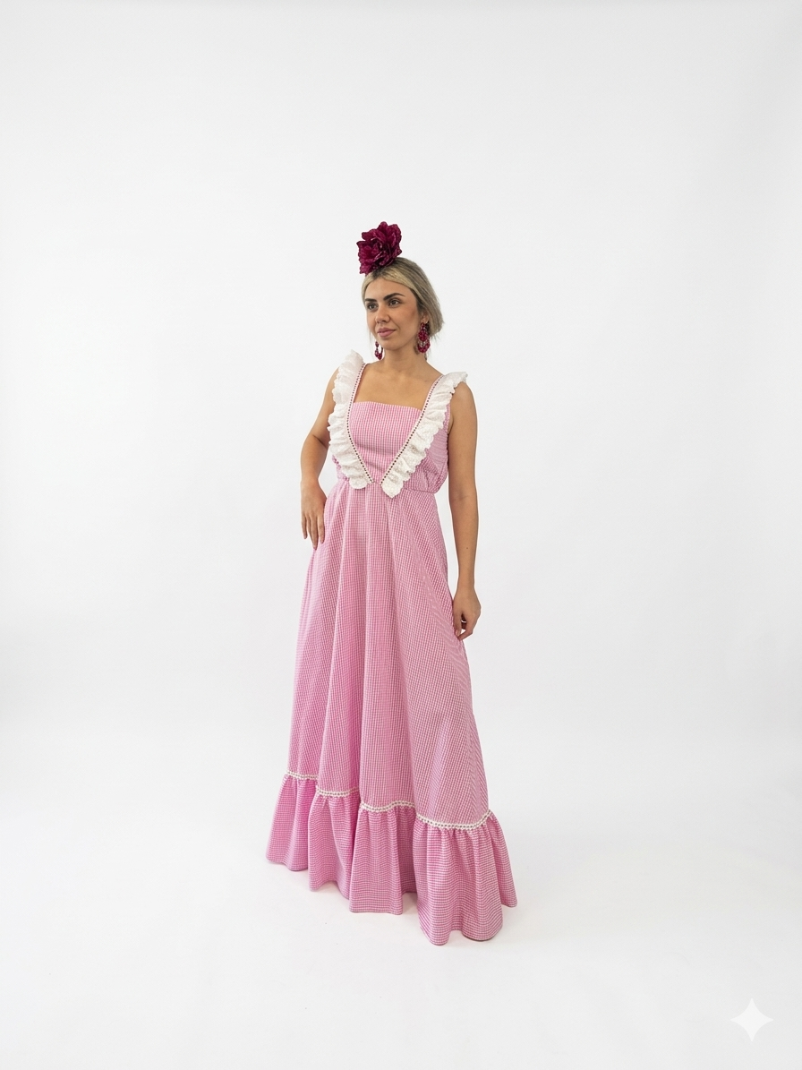 Bata Modelo Vichy tirantas señora