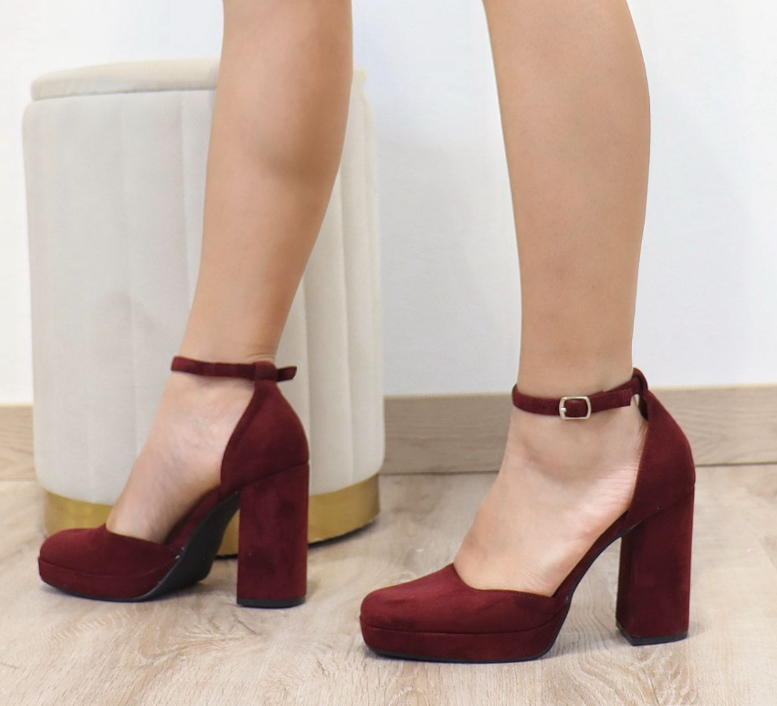 Zapatos tacón alto con plataforma