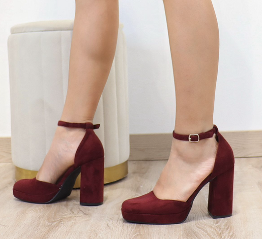 Zapatos tacón alto con plataforma