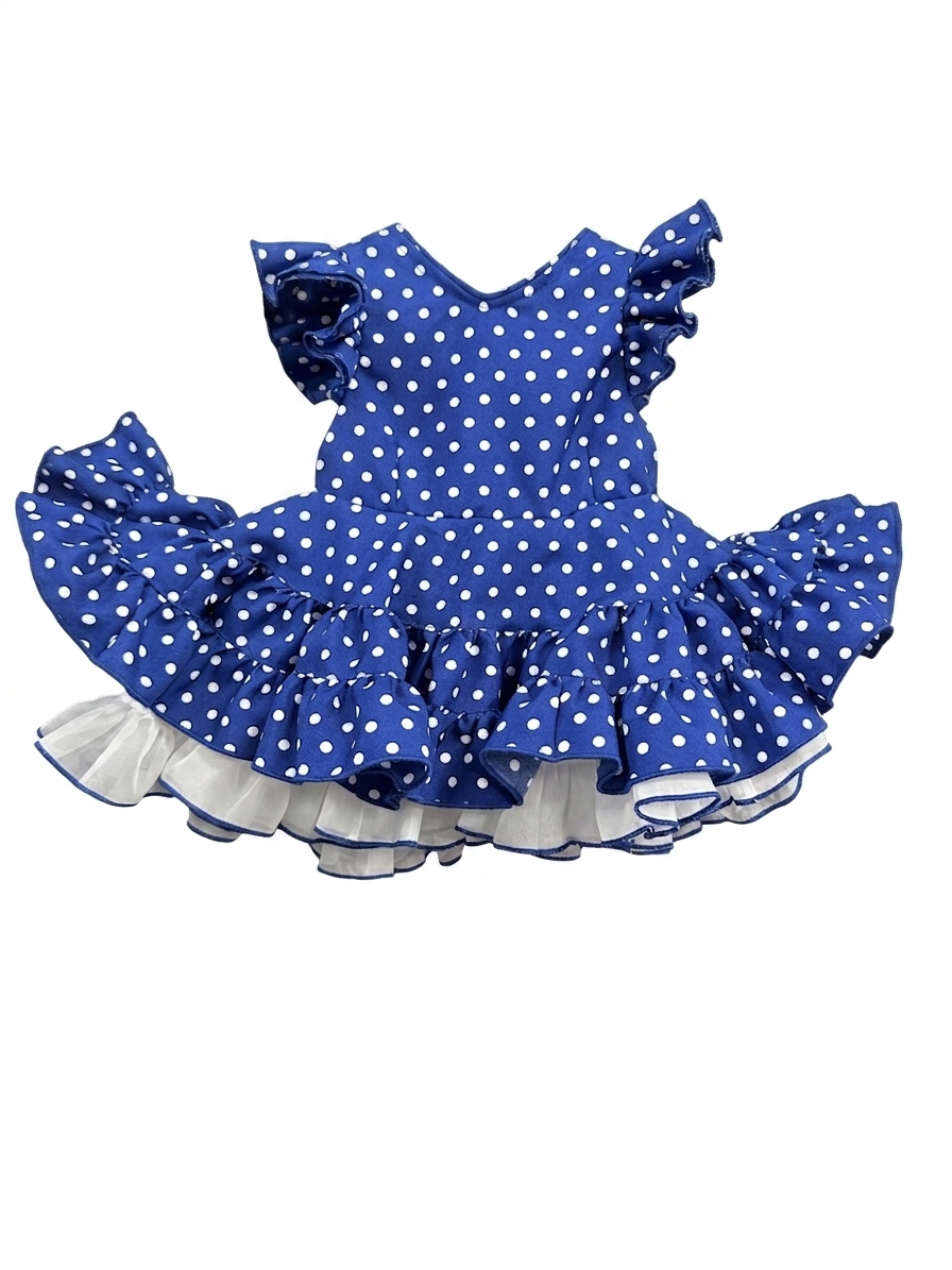 Traje flamenca corto infantil