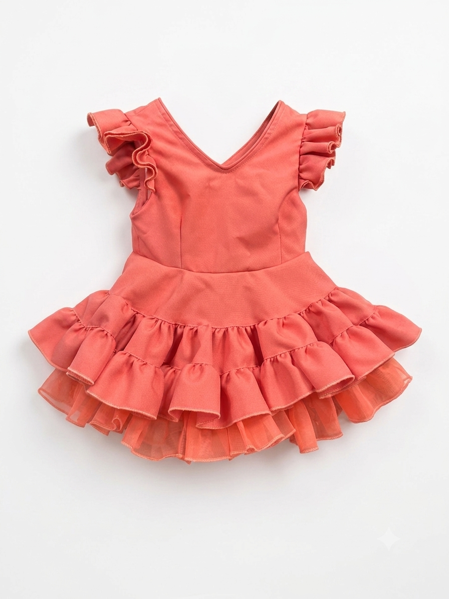 Traje flamenca corto infantil
