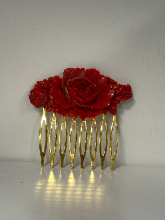 Peinecillo flor relieve