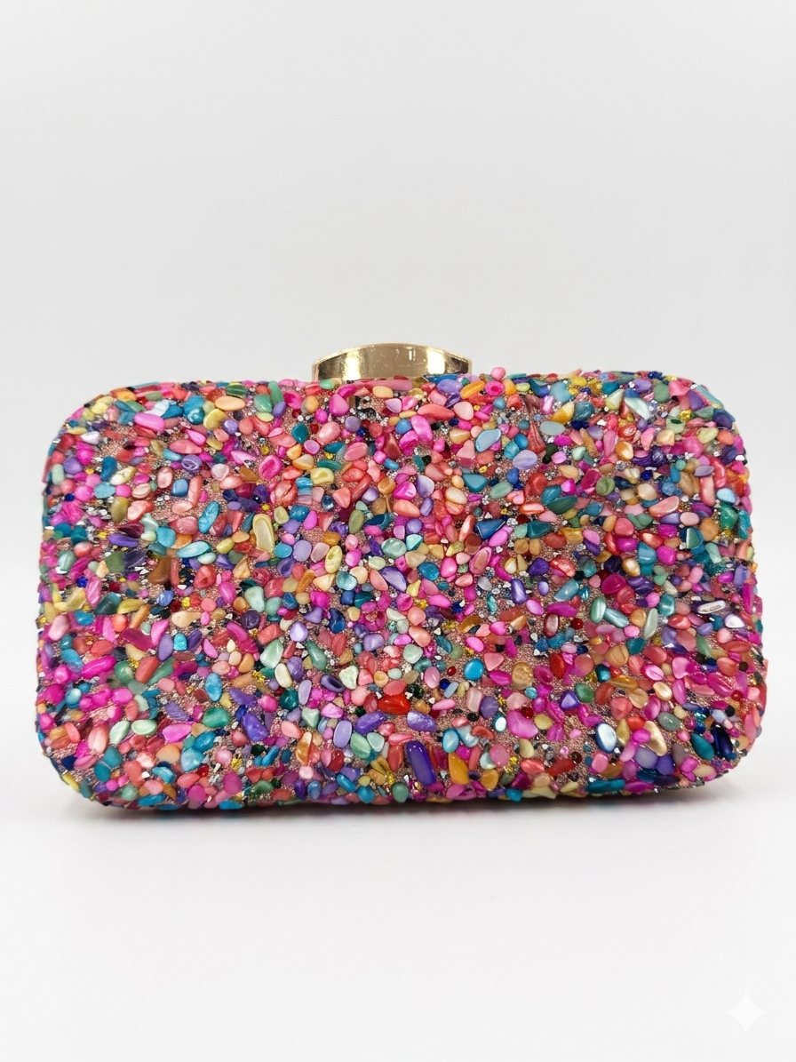 Bolso piedra Rectangular Redondeada
