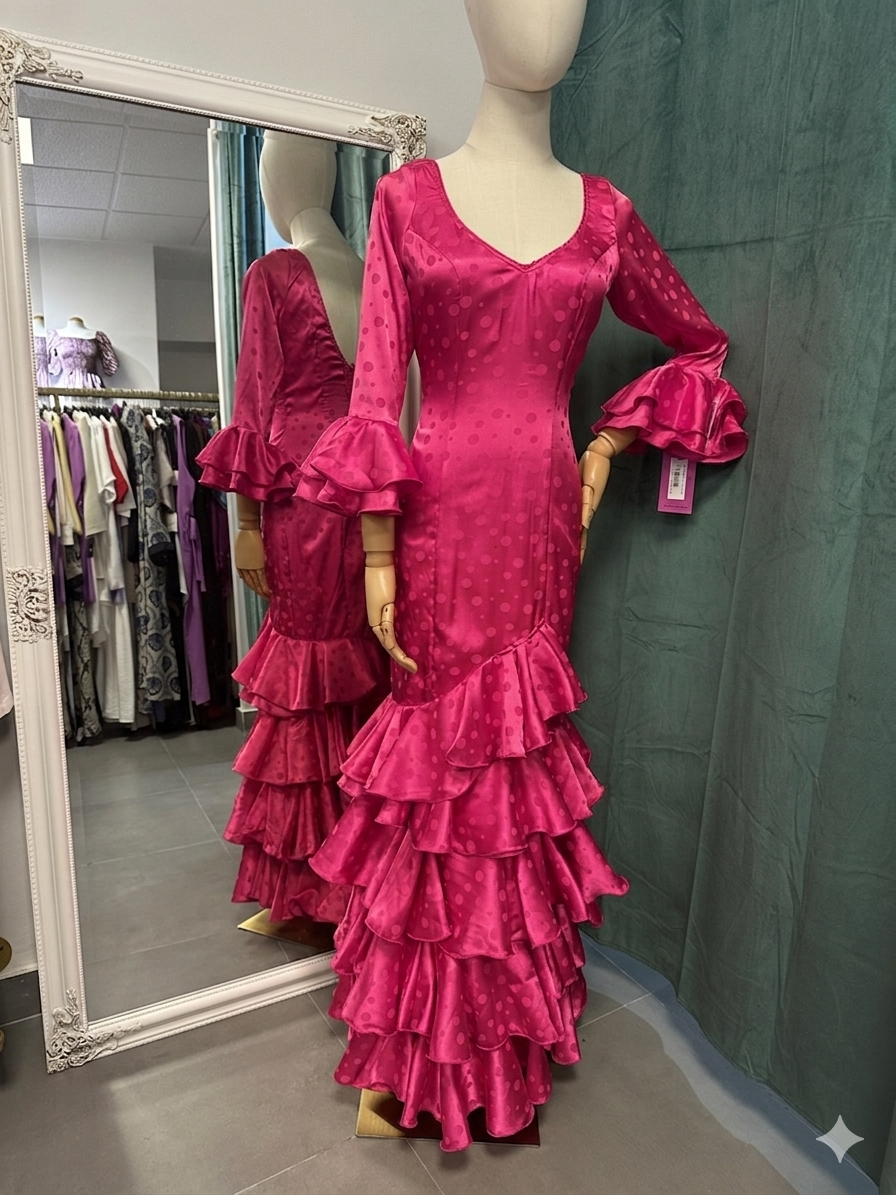 Traje Modelo Lolita satinado