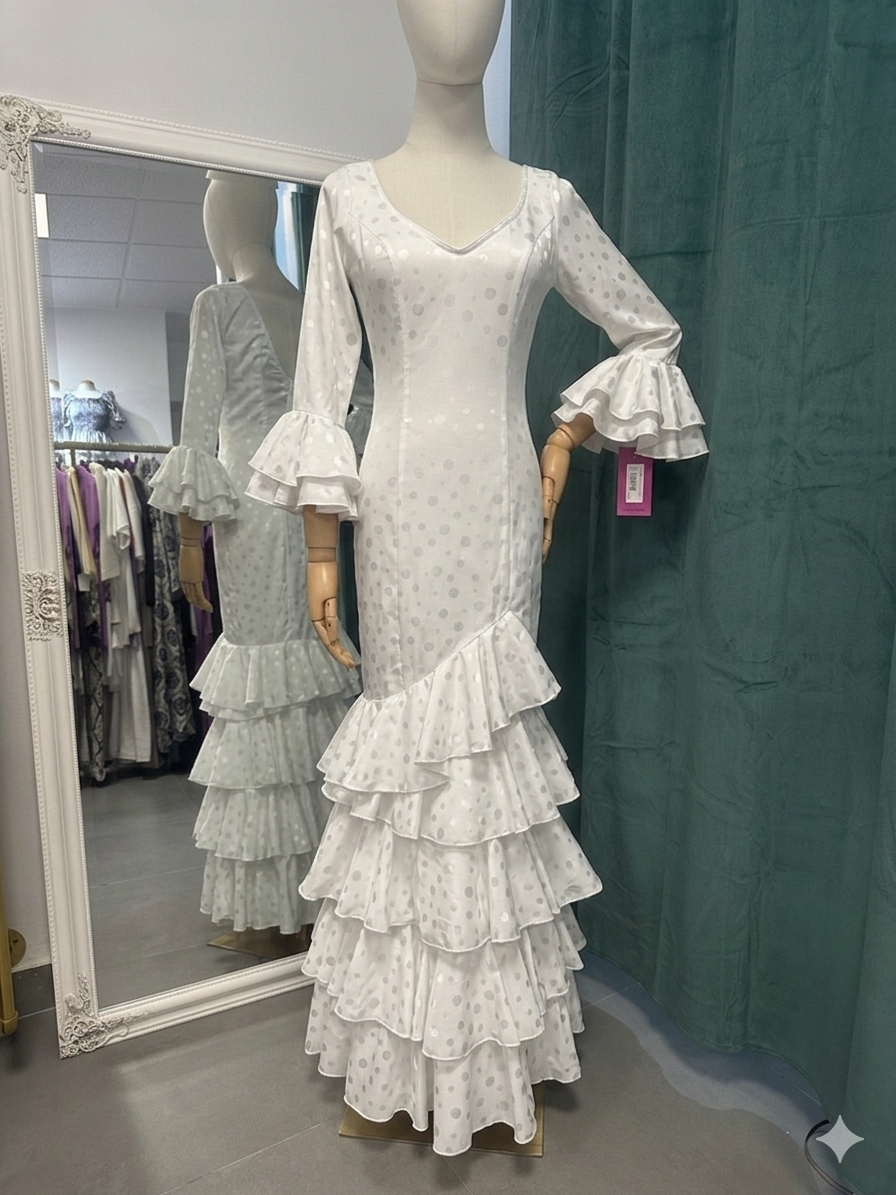 Traje Modelo Lolita satinado