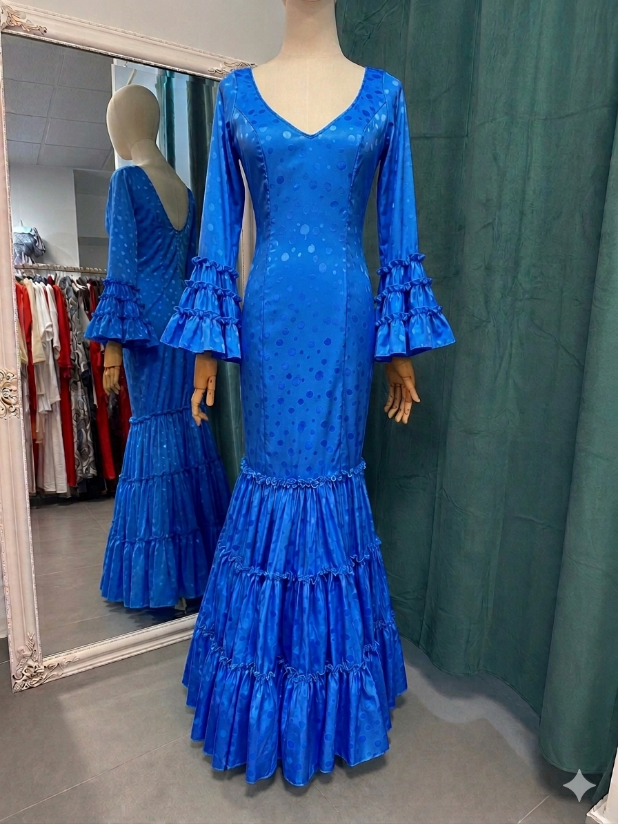 Traje Modelo Canastero satinado