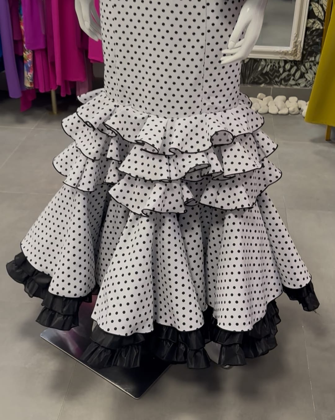 Traje de flamenca  Mod Macu