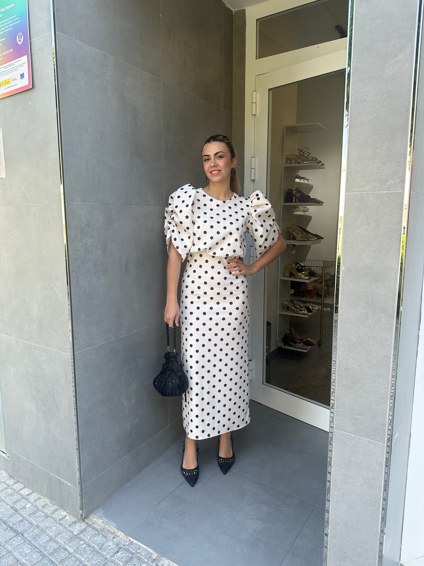 Vestido Modelo Abullonado