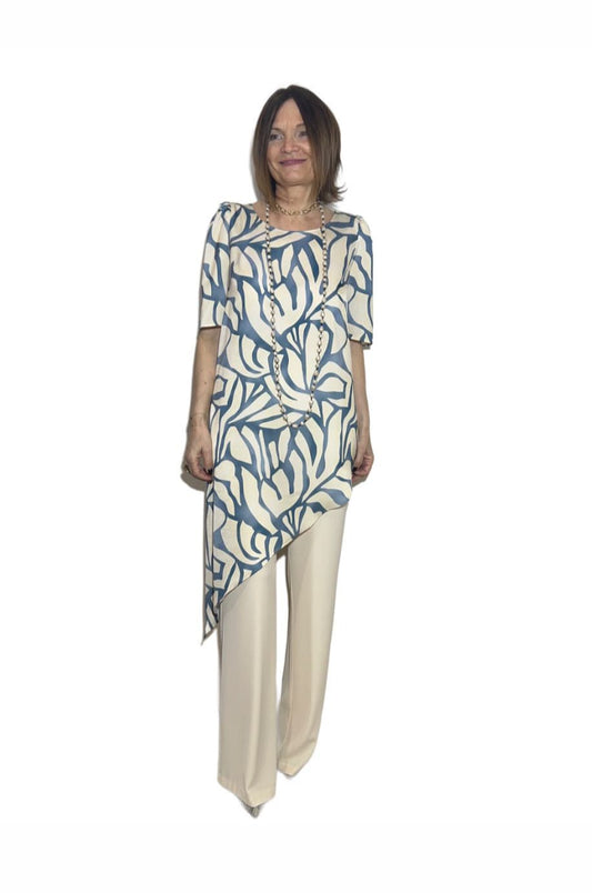 Conjunto Modelo Blusón Asimétrico