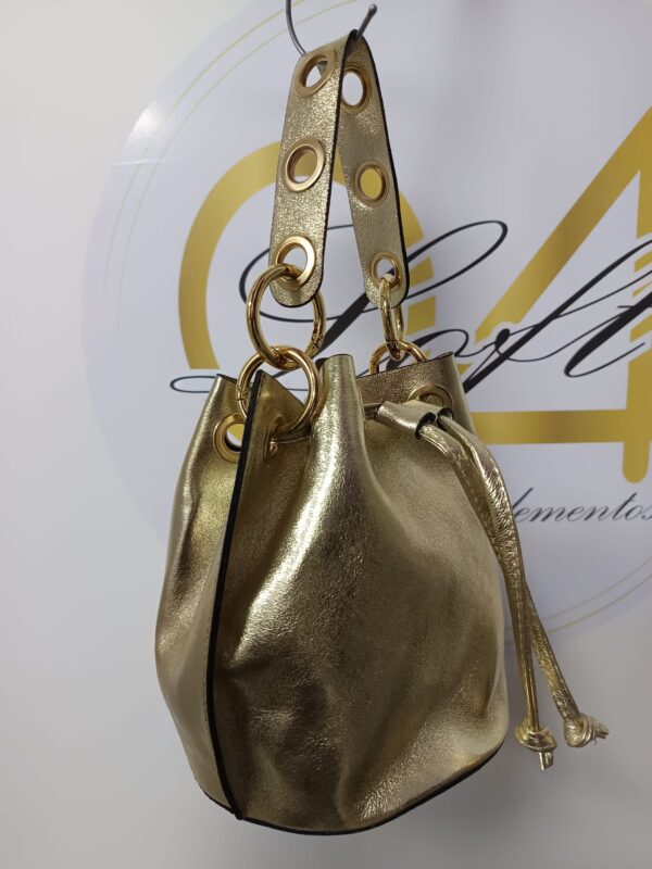 BOLSO PIEL TIPO BOMBONERA - Imagen 2